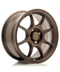 JR Wheels SL04 15x7 ET38 4x100 Matt Bronze