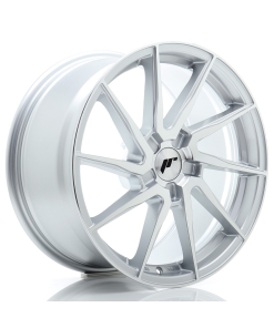 JR Wheels JR36 18x9 ET20-50 5H (Custom PCD) Silver Machined Face