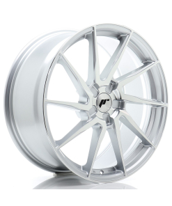 JR Wheels JR36 20x9 ET20-50 5H (Custom PCD) Silver Machined Face
