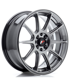 JR Wheels JR11 17x7 ET25 4x100/108 Hyper Black