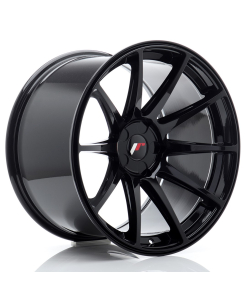 JR Wheels JR11 19x11 ET15-25 5H (Custom PCD) Gloss Black