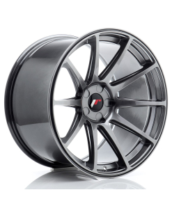 JR Wheels JR11 19x11 ET15-25 5H (Custom PCD) Hyper Black