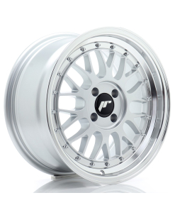 JR Wheels JR23 16x8 ET35 4x100 Hyper Silver w/ Machined Lip