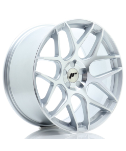 JR Wheels JR18 19x9,5 ET20-42 5H (Custom PCD) Silver Machined Face