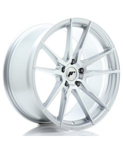 JR Wheels JR21 20x10 ET40 5x120 Silver Machined Face