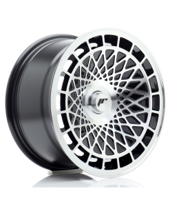 JR Wheels JR14 15x8 ET15-25 (Custom PCD) Gloss Black Machined Face