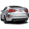 BMW X6 M (F86) (2015-2018) Akrapovic Hiilikuitudiffuusori-4