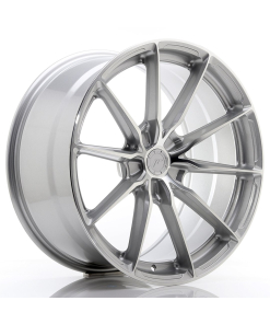 JR Wheels JR37 20x10 ET25 5x112 Silver Machined Face