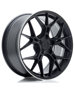 JR Wheels JR51 18x8 ET20-45 5H (Custom PCD) Satin Black w/ Machined Lip