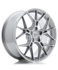 JR Wheels JR51 18x8 ET20-45 5H (Custom PCD) Titanium Machined Face