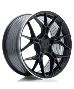 JR Wheels JR51 19x8,5 ET20-45 5H (Custom PCD) Satin Black w/ Machined Lip