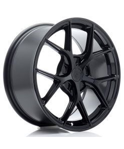 JR Wheels SL01 17x7 ET20-40 5H (Custom PCD) Gloss Black