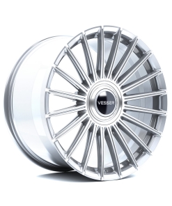 Vesser takovanne VSR5 22x9,5 ET0-35 (Custom PCD) Silver Machined Face