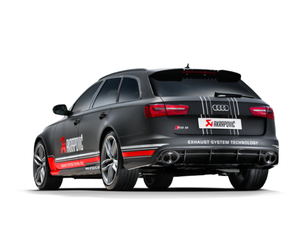 Audi RS 6 Avant (C7) (2014-2018), Akrapovic Evolution pakoputkisto-4