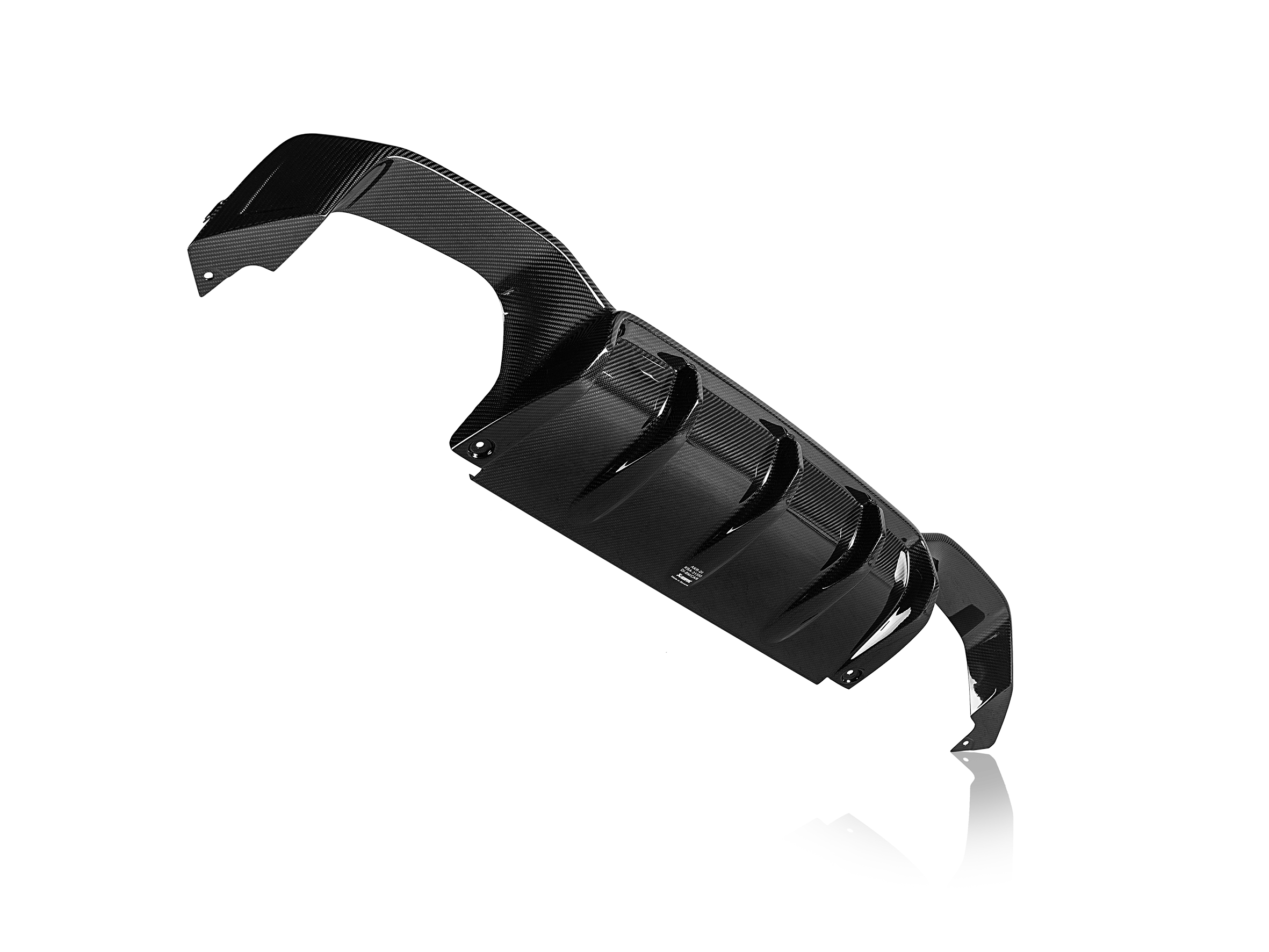 BMW X4 M / X4 M Competition (F98) (2020-2023) Akrapovic Hiilikuitudiffuusori (Gloss)-2