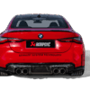 BMW M3 (G80, G81) (2021-2023) Akrapovic Hiilikuitudiffuusori (Gloss)-2