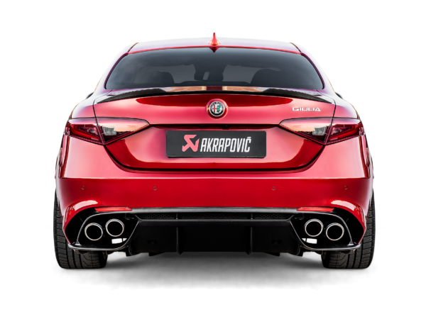 Alfa Romeo Giulia Quadrifoglio (2018-2020), Akrapovic Slip-On pakoputkisto-4