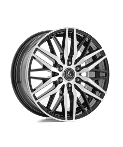 VW Transporter T7 (6x120PCD) AXE EX30T vannesarja, 20x8 / ET45 GLOSS BLACK / POLISHED