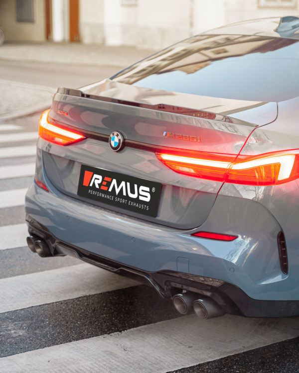 Remus RACING pakoputkisto, BMW M235i B48 (F44) 2020- (alkup. Ulostuloille)