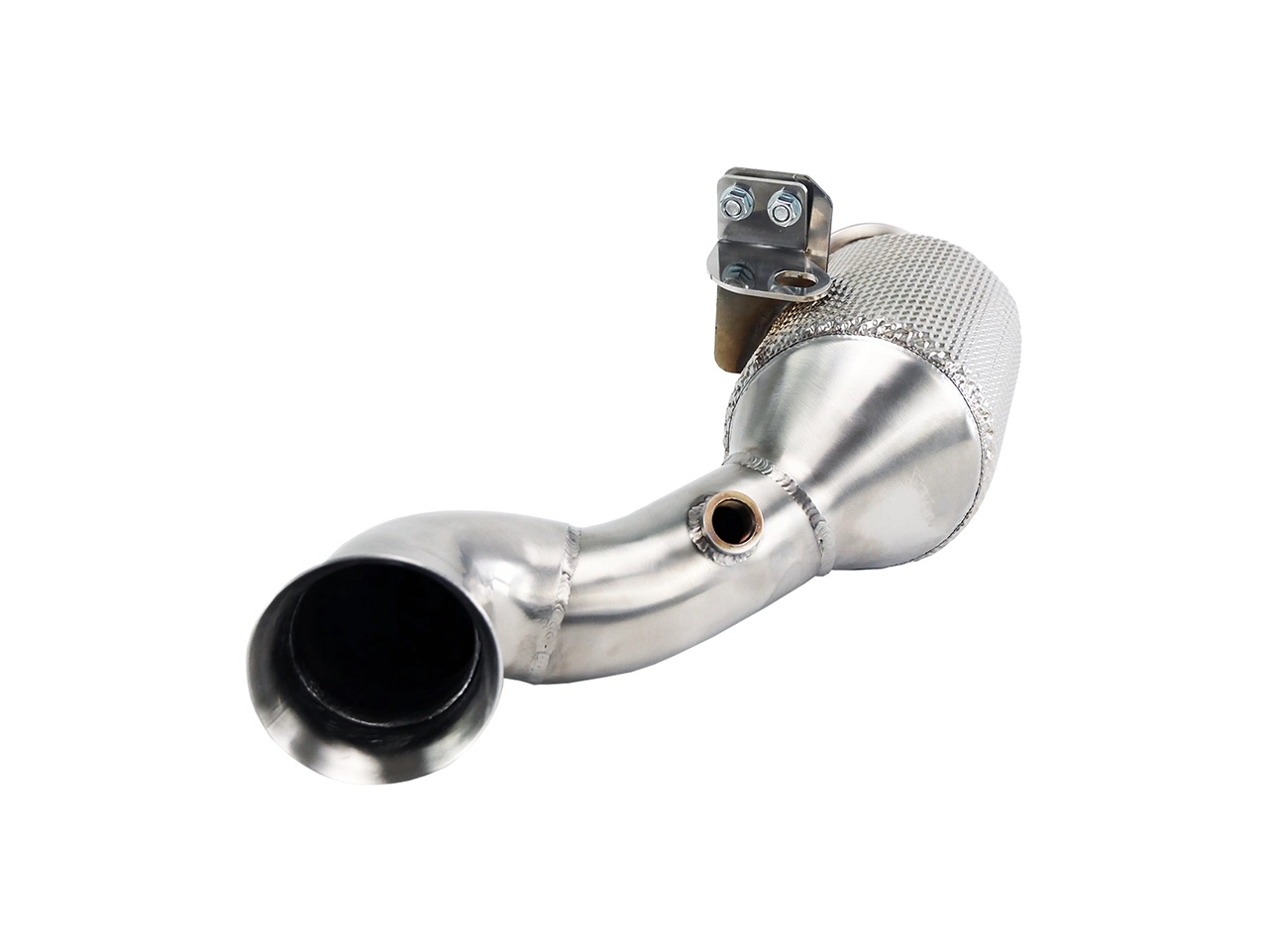 Bull-X Downpipe, Mercedes W205 C200/250/300/350 (EOBD 200CPI cat)-3