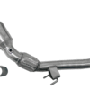 Bull-X downpipe Audi S1 (8X) 2.0TFSI Quattro (200CPI ECE)