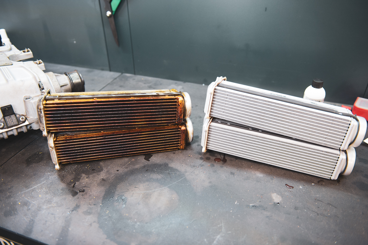 3.0TFSI ahtimen jäähdytinkennot