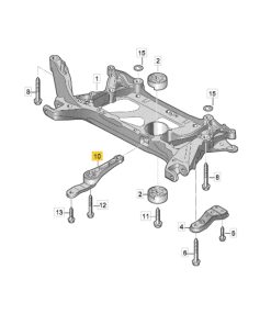 VAG Dogbone kiinnityspultti, alkuperäinen (M12X1,5X45)
