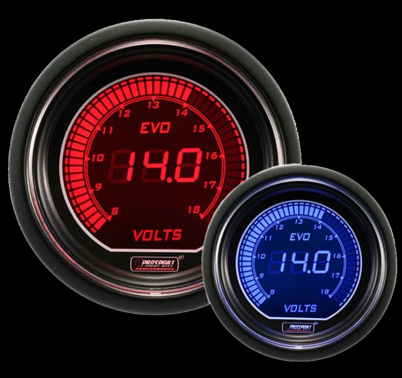 Pro-Sport EVO series, 12v volt gauge