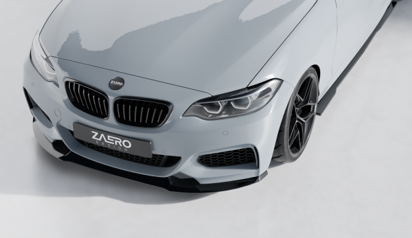 Zaero Design EVO-1 etusplitteri, BMW 2-sarja F22 / F23-2