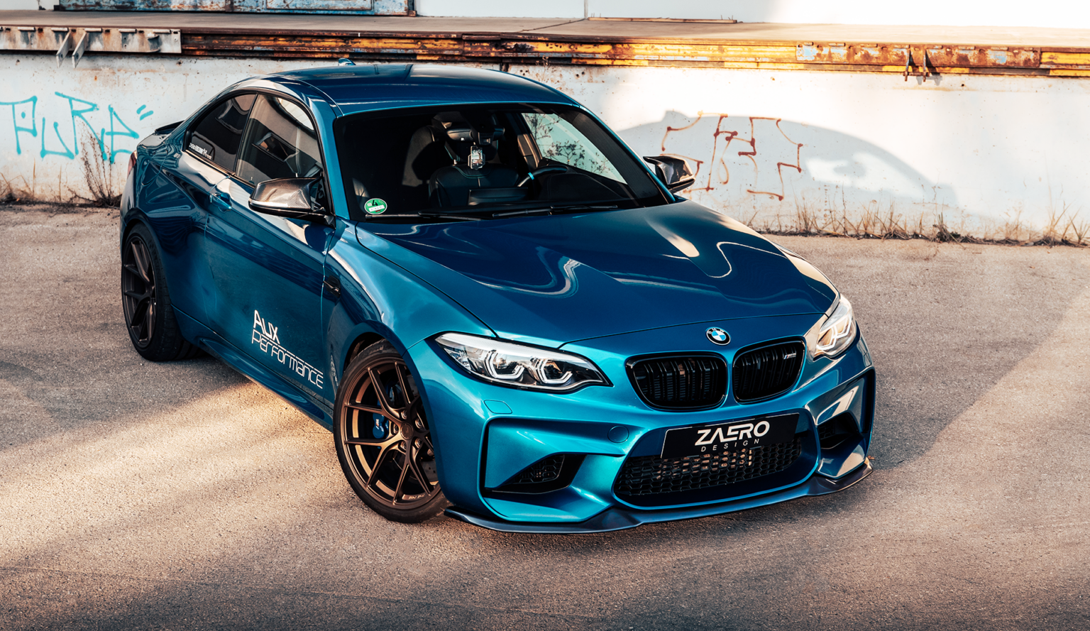 Zaero Design EVO-S etusplitteri, BMW M2 F87 pre-facelift-3