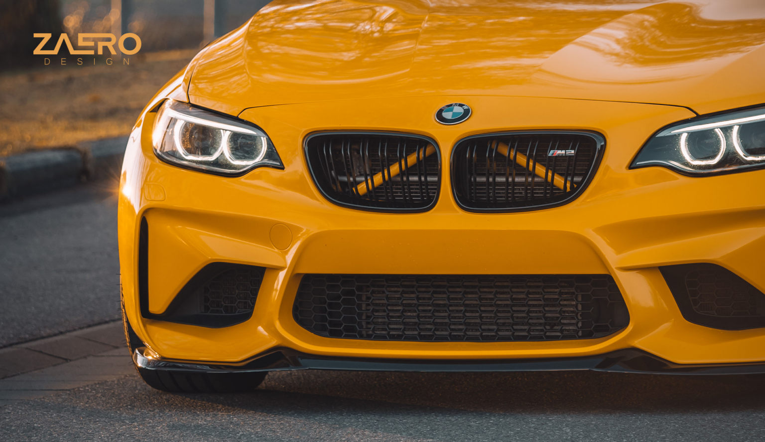 Zaero Design EVO-S etusplitteri, BMW M2 F87 pre-facelift-2