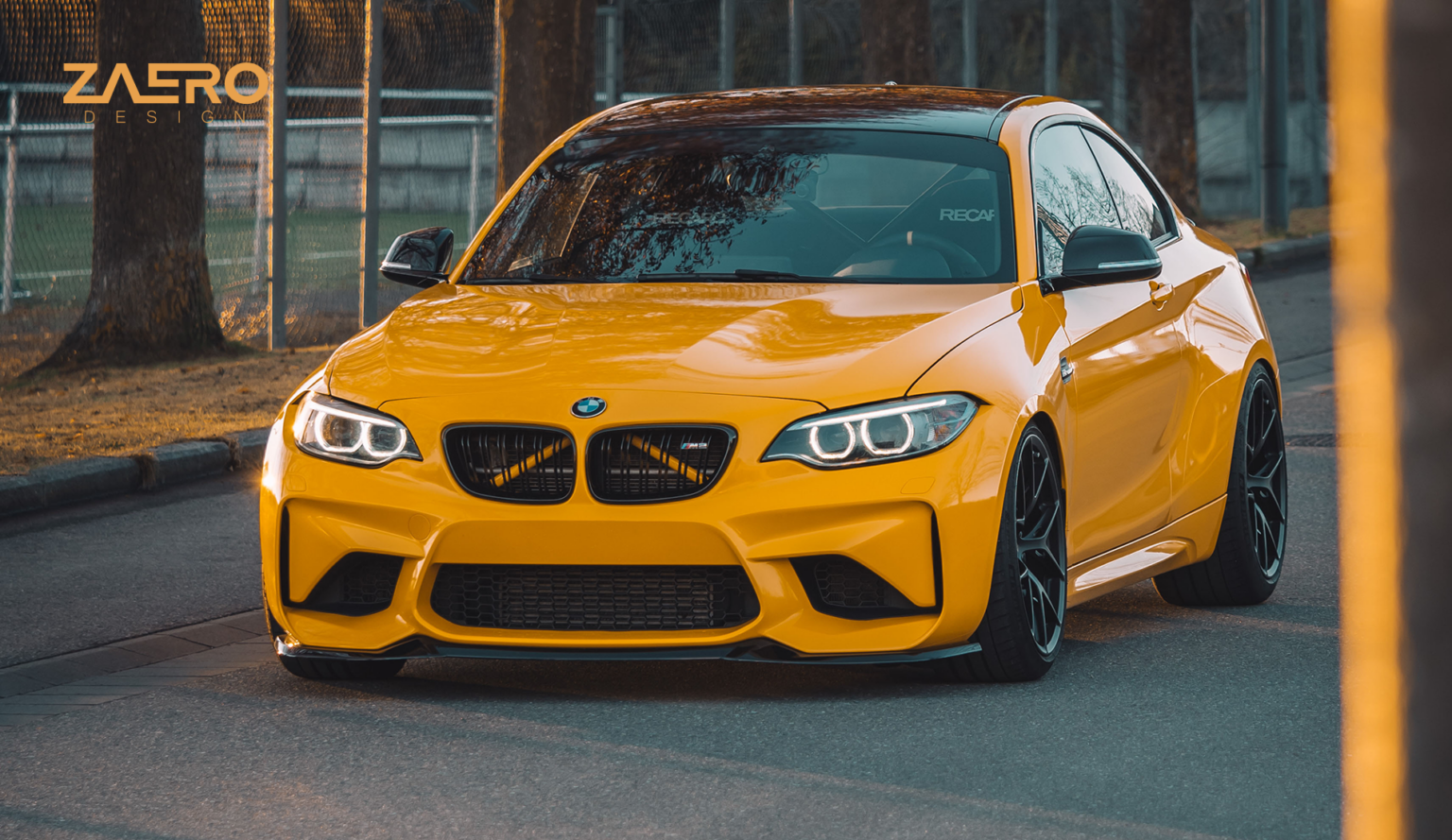 Zaero Design EVO-S etusplitteri, BMW M2 F87 pre-facelift-4