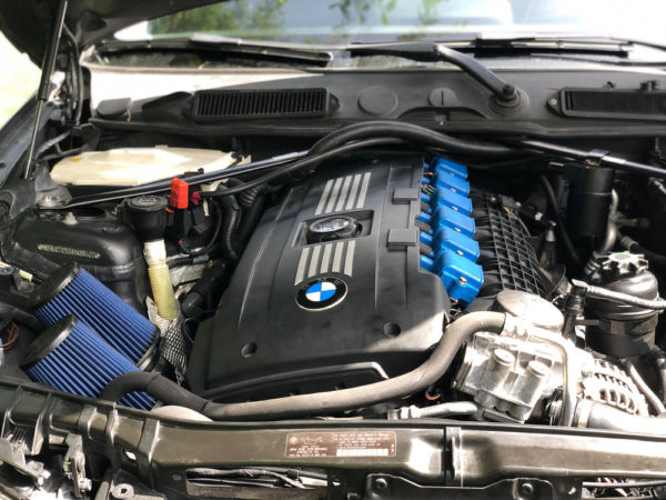 Precision inlet kitti BMW E9x / E8x N54, lyhyt ilmanotto (Relocated)-2