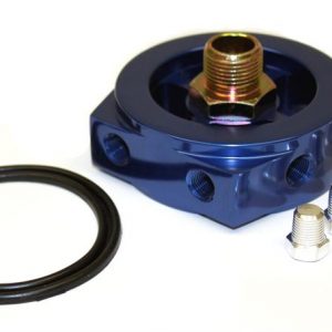 Oil filter adapter plate