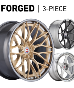 HRE Forged 3-piece wheels