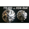 TTE480 turboahdin, Audi S3 8P / VW GOLF MK6 R (EA113 2.0TFSI)-5