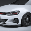 Volkswagen Golf MK7.5 GTI / GTD, Zaero Design EVO-1 etusplitteri