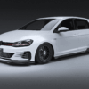 Volkswagen Golf MK7.5 GTI / GTD, Zaero Design EVO-1 etusplitteri-7