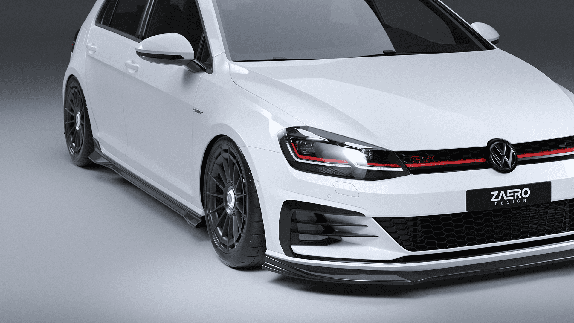Volkswagen Golf MK7 / MK7.5, Zaero Design EVO-1 side skirt set - Image 5