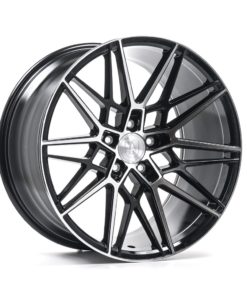 AXE CF1 vanne, 20x10.5 / 5x127 ET42 BLACK & POLISHED