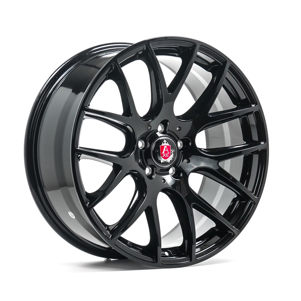 AXE CS-Lite vanne, 18x8.5 / 5x112 ET40 GLOSS BLACK