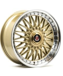 AXE EX10 vanne, 18x8 / 5x98 ET40 GOLD & MIRROR DISH