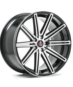 AXE EX15 vanne, 20x10.5 / 5x114.3 ET42 BLACK & POLISHED