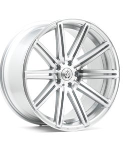 AXE EX15 vanne, 18x8 / 5x112 ET40 SILVER & POLISHED