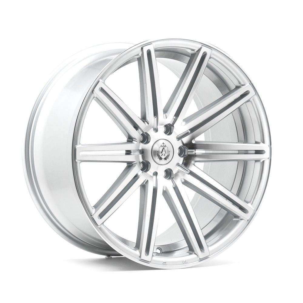 AXE EX15 vanne, 18x8 / 5x115 ET40 SILVER & POLISHED