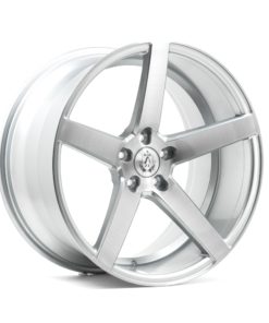 AXE EX18 vanne, 19x9.5 / 5x115 ET40 SILVER & POLISHED
