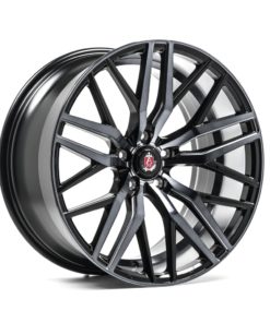 AXE EX30 vanne, 20x10 / 5x120 ET42 BLACK POLISHED FACE & TINTED