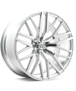 AXE EX30 vanne, 20x8.5 / 5x112 ET25 SILVER POLISHED FACE & BARREL