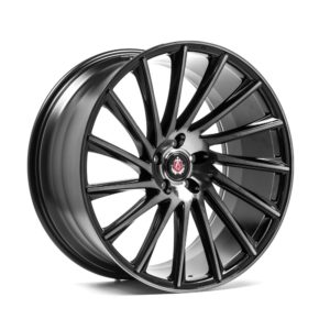 AXE EX32 vanne, 22x9 / 5x130 ET35 BLACK POLISHED FACE & TINTED