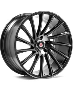 AXE EX32 vanne, 22x9 / 5x114.3 ET35 BLACK POLISHED FACE & TINTED